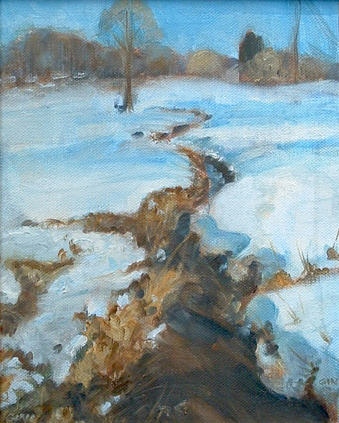 Snowy creek