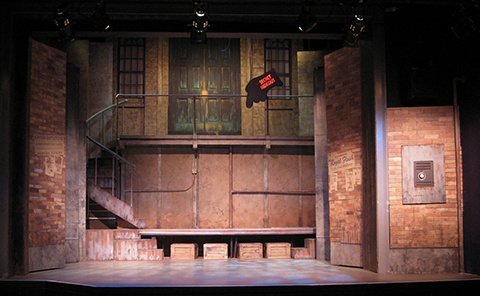 Urinetown: The Musical set