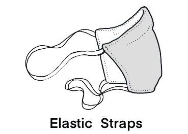 elastic strap mask